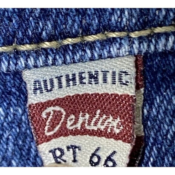 Route 66 Women Size 11/12 Blue Denim Capris 27X17.5” Stretch High Rise - Picture 9 of 9